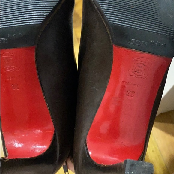 Brown Christian Louboutin Boots - Picture 6 of 6
